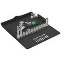 RATCHET WERA BICYCLE SET 7 ZYKLOP SPEED HEAD ADJUSTABLE 3/8 WITH SOCKET/BUSH, END CAP, RALLONGE AND ADAPTER BLACK/GREEN (SET 27 PIECES) -BRAND GERMAN FOR THE WORKSHOPS