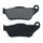 PLAQUETTE DE FREIN NEWFREN POUR YAMAHA 125 XMAX 2006>2009 AV, 250 XMAX 2006>2009 AV / MBK 125 SKYCRUISER 2006>2009 AV (L 94.5mm - H 40mm - P 7.5mm) (FD0396BE) (ELITE ORGANIQUE)