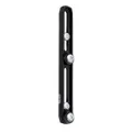 REGLETTE DEPORT POUR PORTE BIDON ZEFAL Z CAGE ADAPTER NOIR (REGLABLE 40 mm) - FIXATION A VIS SUR CADRE