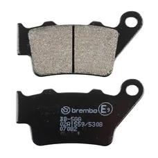 BRAKE PAD SET BREMBO FOR BMW CE 04 2021> REAR, 125 C1 2000>2003 REAR, C 400 GT 2019> REAR (SCOOTER CARBON CERAMIC) -07082CC