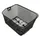 REAR BASKET STEEL NID ABEILLE NEWTON BLACK WITH ANSE MOUNTING KIT ETAU ON HOLDER-BAGAGE (L40 X L30 X H20)