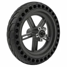 ROUE TROTTINETTE ARRIERE XIAOMI M365, ESSENTIAL, 1S (AVEC PNEU PLEIN ALVEOLE 8.5 x2) - P2R