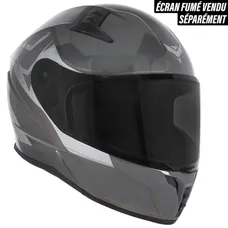 CASQUE INTEGRAL MOTO ADX AI400 EVO GRIS BRILLANT XL (SIMPLE ECRAN) (ECE 22.06)