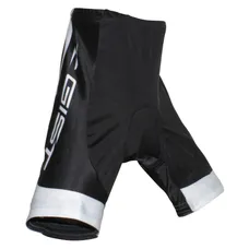 CYCLING SHORTS GIST JUNIOR WITHOUT BIB STRAPS BASE COOLMAX BLACK/WHITE 6/8 YEARS - 8113