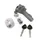 CONTACTEUR A CLE SCOOT ADAPTABLE SYM 50 MIO (AVEC SERRURE DE SELLE) -P2R