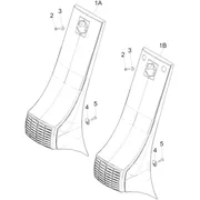 Protections avant   bavettes