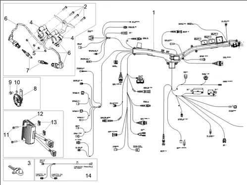 Circuit electrique AV
