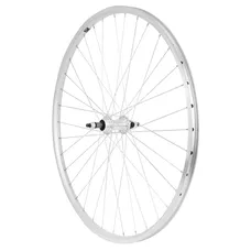TREKKING WHEEL BRAKE SHOE 700 - 28" ALUMINIUM REAR MACH 1 ER10 HUB AXLE PLEIN FREEWHEEL 7/6/5-SPEED 36 SPOKES RIM 19C