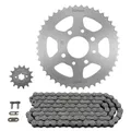 KIT CHAINE ADAPTABLE KTM 125 DUKE 2011>2013 520 14x45 (DEMULTIPLICATION ORIGINE) -SUPERSPROX