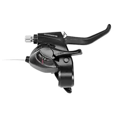 MTB RIM-BRAKE LEVER/SHIFTER SHIMANO STEF41 RIGHT 6-SPEED BLACK BRAKE V-BRAKE 2 FINGERS