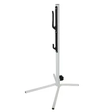 DISPLAY STAND/MOUNT 1 BICYCLE PIED REMOVABLE MOUNTING KIT ON BASE REAR WHITE LOBY