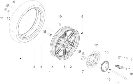 Roue arrière II
