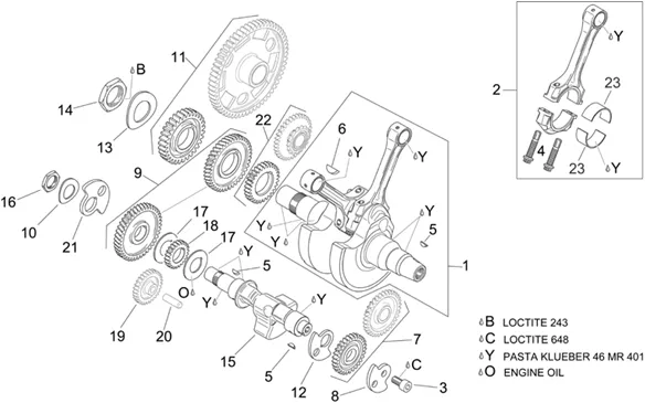 Arbre moteur I