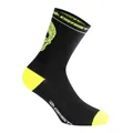 SOCKS/ANKLE SOCKS SUMMER GIST CRANE/SKULL BLACK-YELLOW FLUORESCENT 40/43 - HEIGHT 18 cm (PAIR) -5860