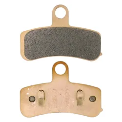 BRAKE PAD SET CL BRAKES FOR HARLEY-DAVIDSON 1584-1690 FAT-BOY, 1584 SOFTAIL FRONT, 1690 DYNA, 1690 ELECTRA GLIDE, 1690 FAT BOY, 1690 ROAD, 1800 CVO, FRONT (1 SET OF 2 BRAKE PADS) (1212 A3+ CUSTOM SINTERED METAL)