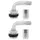 TYRE VALVE TUBELESS ANGLED ALUMINIUM SILVER (PAIR) -REPLAY