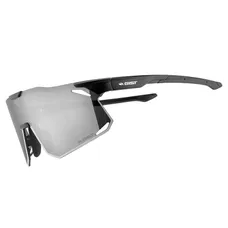 CYCLING GLASSES ADULT GIST ECLIPSE MONTURE BLACK VERRE FUME POLYCARBONATE (PROTECTOR 100% CONTRE UVA, UVB, UVC AND LUMIERE BLEUE) COMPATIBLE CLIP VERRES CORRECTEURS REF 225380