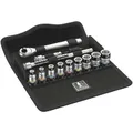 RATCHET WERA 8100 ZYKLOP METAL 1/4 METRIC WITH SOCKETS/BUSHES CHROME MOLY (SET 13 PIECES) -BRAND GERMAN FOR THE WORKSHOPS