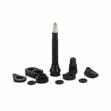 TUBELESS VALVE PRESTA MAVIC UST 40 mm ALUMINIUM BLACK VALVE CORE REMOVABLE (SOLD INDIVIDUALLY)