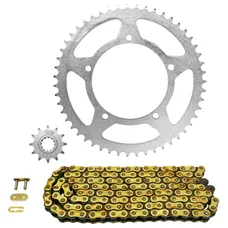 KIT CHAINE ADAPTABLE APRILIA 50 RX 1999>2001 420 12x51 (DIAM COURONNE 105/120/8.5) (DEMULTIPLICATION ORIGINE) -AFAM