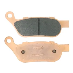 BRAKE PAD SET CL BRAKES FOR HARLEY-DAVIDSON 1584 FAT-BOY, SOFTAIL, DYNA, 1690 ELECTRA GLIDE, DYNA, SOFTAIL REAR (1 SET OF 2 BRAKE PADS) (1213 RX3 CUSTOM SINTERED METAL)