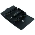 TOURNEVIS A FRAPPER WERA 2090/16 IMPAKTOR 1 3/8 DOUILLE DIAM 8 A 24 mm COUPLE DE DESSERAGE JUSQU'A 90 Nm NOIR (SET 16 PIECES) -MARQUE ALLEMANDE POUR LES ATELIERS