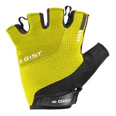 CYCLING GLOVES SHORT GIST KONTROL SUMMER YELLOW FLUORESCENT XXL (PAIR CARDED) WITH VELCRO -5512