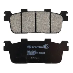 PLAQUETTE DE FREIN BREMBO POUR YAMAHA 400 XMAX 2013>2016 AR/KYMCO 125 PEOPLE S 2005>2008 AR, 300 X-TOWN 2016>2020 AR (SCOOTER CARBONE CERAMIQUE) -07069CC