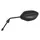 REAR-VIEW MIRROR SCOOTER P2R OVAL BLACK LEFT DIAMETER 8 mm (BLOQUABLE)