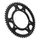 ADAPTABLE 50CC GEARED MOTORCYCLE REAR SPROCKET APRILIA 50 RX 2006>2017/DERBI 50 SENDA 2000>2017/GAS GAS 50 SM ROOKIE 2001>2005/RIEJU 50 MRT 2009>2022 420 48 DTS STEEL BLACK (DIAMETER 105/125/8.5) -JT SPROCKETS