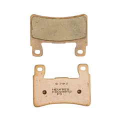 BRAKE PAD SET NEWFREN FOR DUCATI 944 ST2 1997>2001 REAR/HONDA 600 CBR F 1999>2007 FRONT, 900 CBR RR FIREBLADE 1998>2003 FRONT/KAWASAKI 636 ZX-6R NINJA 2013> FRONT (FD0258TS) (TOURING SINTERED METAL)