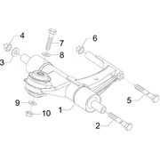 Bras oscillant