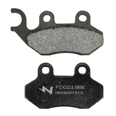 PLAQUETTE DE FREIN NEWFREN POUR SYM 125 SYMPHONY 2009> AV, 125 FIDDLE III 2014>2017 AV / PEUGEOT 50-125-150 TWEET 2010> AV, 125-200 LXR 2010> AV (FD0219BE) (ELITE ORGANIQUE)