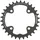 MTB CHAINRING 4-BOLT DIA. 80 FOR SRAM X0-XX-X9-X7 STRONGLIGHT DOUBLE 30T INNER BLACK CT2 10-SPEED - THICKNESS 3.5 mm