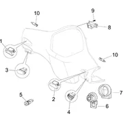 Inverseurs - Commutateurs - Boutons - Interrupteurs