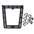 PLATINE BLACK FOR MOUNTING KIT OF THE SYSTEM MIK STUDS - S'ADAPTE ON LES CARRIER STANDARD (MOUNT WITH ADAPTER KIT) (SOLD INDIVIDUALLY)