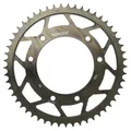 ADAPTABLE 50CC GEARED MOTORCYCLE REAR SPROCKET DERBI 50 SENDA DRD 2002>2005 420 53 DTS STEEL (BORE 102 mm) -SUPERSPROX