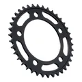 ADAPTABLE MAXI SCOOTER REAR SPROCKET HONDA 750 X-ADV 2017>, 750 FORZA 2021>2022 520 38 DTS STEEL BLACK (DIAMETER 112/138/12.5) -JT SPROCKETS