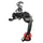 REAR MTB DERAILLEUR P2R 8/7-SPEED TZ CAGE LONGUE BLACK WITH HANGER (COMPATIBLE SHIMANO JUSQU'TO 30T)