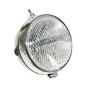 PHARE/PROJECTEUR CYCLO ADAPTABLE PEUGEOT/MBK ROND NOIR AVEC INTERRUPTEUR -SELECTION P2R