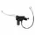 ADAPTABLE SCOOTER BRAKE MASTER CYLINDER SYM 50-125 SYMPHONY S 2010>2014, 50 FIDDLE 3, JET14/PEUGEOT 50-125 TWEET 2010>2019 BLACK/SILVER LEFT -P2R