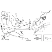 Circuit electrique arrière
