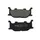 PLAQUETTE DE FREIN NEWFREN POUR YAMAHA 660 MT-03 2006>2014 AV, 500 TMAX 2004>2007 AV, 600 FZ6 R 2009>2014 AV, 400 MAJESTY 2005>2011 AV (L 94.5mm - H 41.5mm - P 10mm) (FD0205BE) (ELITE ORGANIQUE)