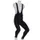CYCLING SHORTS/COLLANT LONG ADULT P2R ECO TO BIB STRAPS BASE COOLMAX BLACK ZIP AUX CHEVILLES + PASSANTS L