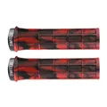GRIP CITY/MTB SWITCH SUPERGRIP LOCK-ON RED FUME (PAIR)
