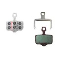 DISC BRAKE PAD SET MTB AVID ELIXIR 9/7/5, SRAM XX/XO/DB (SWISSSTOP ORGANIC - DISC 26E) (PAIR CARDED) - COMPATIBLE E-BIKE