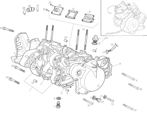 Carter moteur
