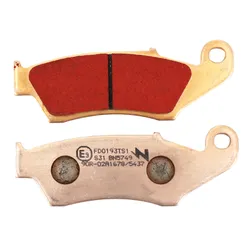 BRAKE PAD SET NEWFREN FOR HONDA 600 XL V TRANSALP 1997>1999 FRONT, 650 XL V TRANSALP 2000>2007 FRONT, 700 XL V TRANSALP 2008>2011, 750 XRV AFRICA TWIN 1994>2003 FRONT (FD0193TS) (TOURING SINTERED METAL)