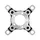CHAINRING SPIDER FOR POLINI EP3 MTB DOUBLE CHAINRING 4 FIXATIONS REF 955.120.003