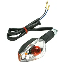 CLIGNOTANT 50 A BOITE ADAPTABLE PEUGEOT 50 XR7 2008> TRANSPARENT/NOIR AR DROIT -HOMOLOGUE CE -SELECTION P2R
